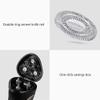 Dongng Electric Shaver for Men,USB Smart Charging Level Washable Electric Shaver Wet/Dry Ideal Gift view 3