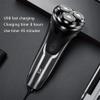 Dongng Electric Shavers for Men, Mens Electric Razor, Dry Wet Waterproof Man Rotary Facial Shaver Face Shaver Cordless Travel USB Rechargeable with Beard Trimmer (Black) view 3