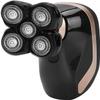 Dongng Electric Shavers for Men Bald Head Shaver LED Display USB Rechargeable Electric Rotary Shaver Head Shavers rooming (Black) view 4