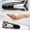 Dongng Mens Electric Razor for Men Electric Face Shavers Rechargeable Shaving Men's Razors Waterproof Wet Dry Rotary Shavers (Black) view 3