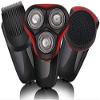 Dongng Electric Shaver for Men, 3 in 1 Head Shavers for Bald Men Electric Rotary Razor Beard Trimmer Grooming Kit - Waterproof, Faster-Charging LED Display USB Rechargeable (Black) view 4