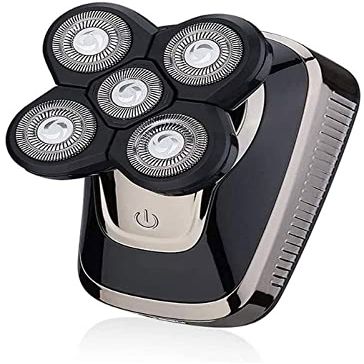 Dongng Mens 5-in-1 Electric Shaver & Grooming Kit: Five-Headed Beard, Hair Razor, Cordless and Rechargeable Ideal Gift