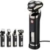 Dongng Mens Electric Razor for Men Electric Face Shavers Rechargeable Shaving Men's Cordless Razors4 in 1 Rotary Shavers Beard Nose Mustache Trimmer Portable (Black) view 1
