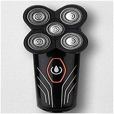 Dongng Electric Shaver for Men, Rotary Electric Men's Razors Rechargeable Close Shaver,Haircut Rechargeable Bald Razor Men Electric Shaver Hair Beard Trimmer Shaving Machine (Black)
