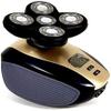 Dongng Mens 5-in-1 Electric Head Shaver for Bald Men - 5D Floating Head Shaver for Men - Anti-Pinch - Ergonomic Design (Gold) view 1