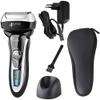 Dongng Electric Reciprocating Razor for Men, Electric Shaver with Precision Trimmer, Rechargeable, Wet & Dry Foil Shaver, Clean & Washable (Black) view 1