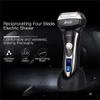 Dongng Electric Reciprocating Razor for Men, Electric Shaver with Precision Trimmer, Rechargeable, Wet & Dry Foil Shaver, Clean & Washable (Black) view 4