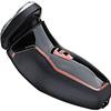 Dongng Electric Razor for Men with Pop-up Sideburns Trimmer Ipx6 Waterproof Electric Shaver Rechargeable Cordless Rotary Shavers (Black) view 2