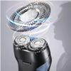 Dongng Electric shavers for Men Wet and Dry Rechargeable Mens Razor Waterproof Electric Razor Rotary Razors USB Charging Tips Ideal Gift view 4