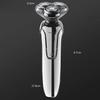 Dongng Mens Electric Razor for Men Electric Face Shavers Rechargeable Shaving Men's Cordless Razors IPX5 Waterproof Wet Dry Rotary Shavers Beard USB Charging Portable and Safe view 3