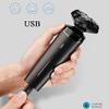 Dongng Electric Shaver for Men, Rechargeable IPX7 Waterproof 4 in 1 Men's Rotary Shavers Cordless Wet and Dry Electric Shaving Razors for Husband, Father and Son Gift (Black) view 3