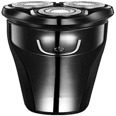 Dongng Electric Shaver for Men, 3D Floating Cutter HeadRechargeable Waterproof Men's Rotary Shavers Wet and Dry Electric Shaving Razors for Husband, Father and Son Gift (Black)