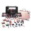 Hot Sugar All In One Makeup Set for Teen Girls - Full Makeup Kit for Beginners With Eye Shadow Palette, Blush, Lip Gloss, Brush, Mirror (Pink Heart) view 1