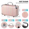 Hot Sugar All In One Makeup Set for Teen Girls - Full Makeup Kit for Beginners With Eye Shadow Palette, Blush, Lip Gloss, Brush, Mirror (Pink Heart) view 2