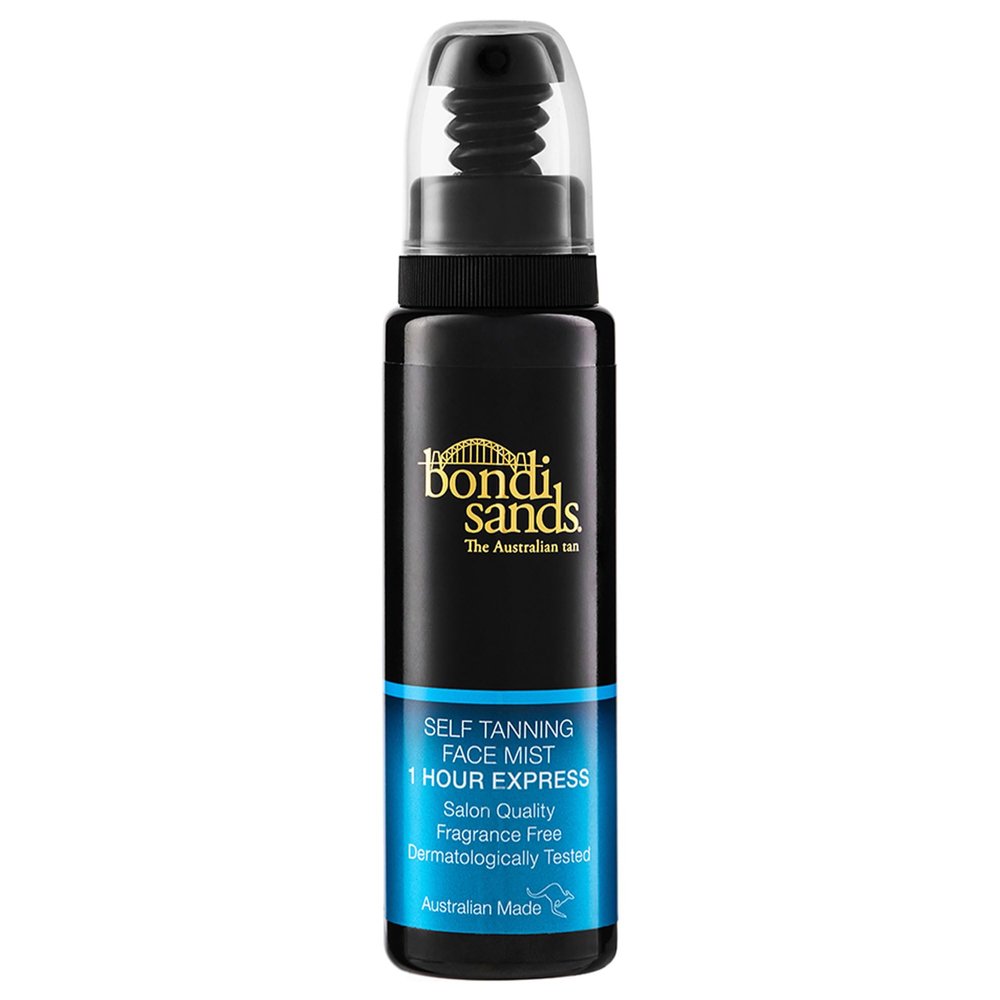 Bondi Sands 1 Hour Express Self Tanning Face Mist | Lightweight Dual Action Formula, Dermatologically tested, Suitable for Sensitive Skin | 2.36 Fl Oz
