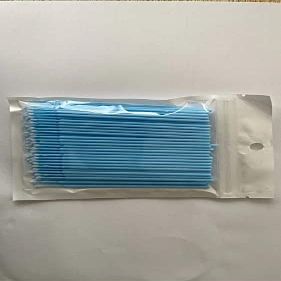 1000Pcs/bag Disposable MicroBrush Eyelashes Extension Individual Lash Removing Swab Micro Brush For Eyelash Extension Tools (Sky Blue 0.25cm)