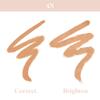 Laura Mercier Secret Camouflage Brighten and Correct Duo, 2-in-1 Face and Under Eye Concealer Stick, Blurs Imperfections and Reduces Appearance of Undereye Dark Circles, Full Coverage, 4N view 4