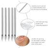 Vsnnsns 16G Piercing Needles 316L Surgical Steel Piercing Needles for Nose Septum Lip Tongue Belly Eyebrow Rings Cartilage Tragus Helix Rook Conch Daith Earrigns Piercing Needles 16 Gauge view 4