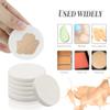 Vmiapxo 48 Pieces White Makeup Sponge, Cosmetic Sponge Round Foam Pad, Compact Facial Powder Puff, Beauty Makeup Foundation Powder Blender for All Skin Types Wet and Dry Dual Use view 4