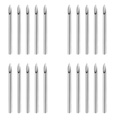 Vsnnsns 13G Piercing Needles Disposable Sterilized Stainless Steel Body Piercing Hollow Needles for Tongue Nipple Piercing Nose Septum Rings Earrings Piercing Jewelry