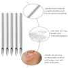 Vsnnsns 13G Piercing Needles Disposable Sterilized Stainless Steel Body Piercing Hollow Needles for Tongue Nipple Piercing Nose Septum Rings Earrings Piercing Jewelry view 4