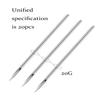 Vsnnsns 20G Piercing Needles 316L Surgical Steel Piercing Needles for Nose Septum Lip Tongue Belly Eyebrow Rings Cartilage Tragus Helix Rook Conch Daith Earrigns Piercing Needles 20 Gauge view 2