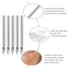 Vsnnsns 12G Piercing Needles Disposable Sterilized Stainless Steel Body Piercing Hollow Needles for Tongue Nipple Piercing Nose Septum Rings Earrings Piercing Jewelry view 4