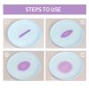 120PCS Facial Sponge CompressedPVA Professional Makeup Removal Wash Pads Round Face Cleansing Sponge for Spa Exfoliating and Mask, 5Colors view 3