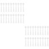 60 Pcs Wax Stick Nasal Stick Nose Wax Applicator Nose Hair Waxing Rod Nose Hair Waxing Strip Nose Hair Wax Rod Nasal Hair Wax Rod Nasal Hair Wax Applicator Nose Waxing Strip view 1