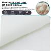 100pcs Compress face Gauze White Bed Spread DIY Paper Gauze Pads Non Woven Dressing Pads Beauty Cotton self Made Adhesive Tape view 2