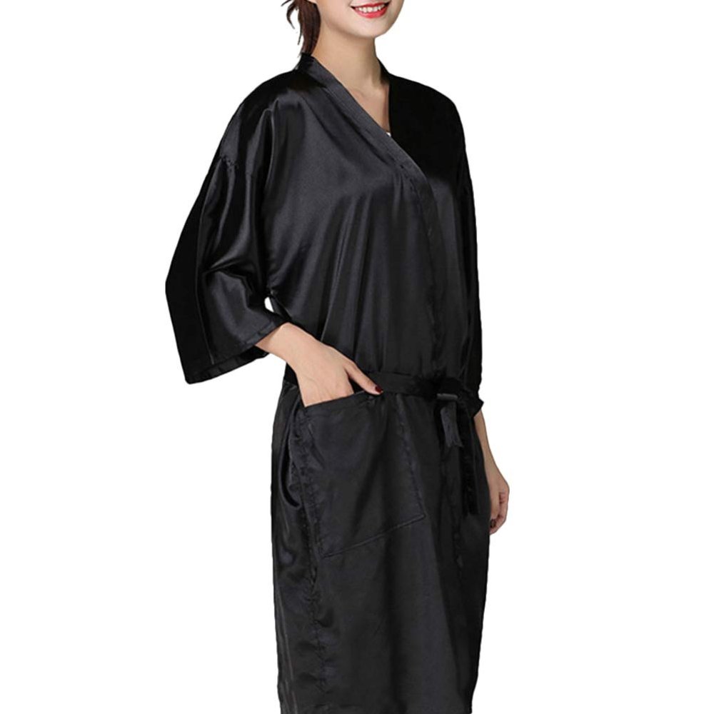 Beaupretty Hairdressing Apron Waterproof Salon Robe for Hair Cutting Hair Dyeing and Spa Care Protective Gown with Breathable Comfortable Fabric 39X24 Inch