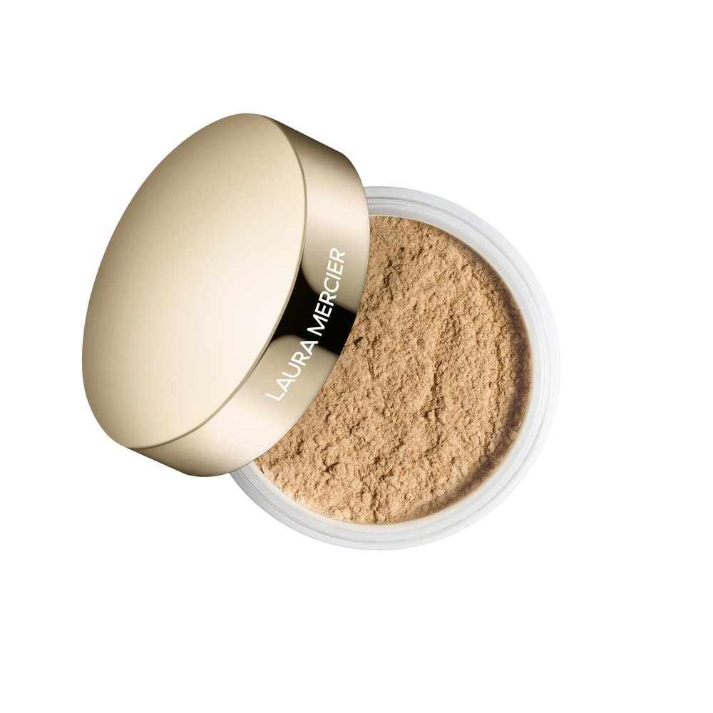 Laura Mercier Translucent Loose Setting Powder Light Catcher: Luminous Finish, Highlighting, Smooths Skin & Blurs Pores, Long Lasting Wear, 2 Shades for Virtually All Skin Tones, Honey Star