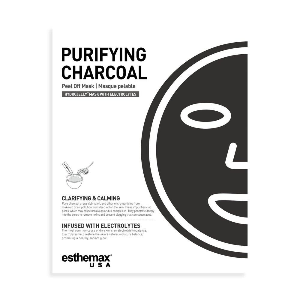 [esthemax] PURIFYING CHARCOAL HYDROJELLY MASK