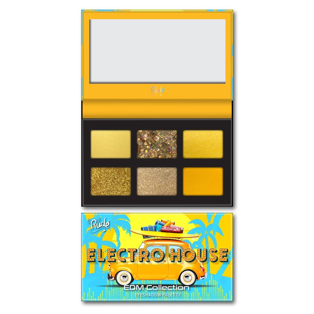 Rude Cosmetics EDM Collection - Electro House for Women - 0.21 oz Eye Shadow