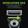 Gillette Labs with Exfoliating Bar by Gillette Mens Razor and Travel Case, Shaving Kit for Men, Storage on the Go, Includes Travel Case, 1 Handle, 3 Razor Blade Refills, and Premium Magnetic Stand view 4