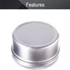 Heyiarbeit 24 Pack 1 oz Round Lip Balm Tin Cans - Aluminum Cosmetic Sample Containers with Screw Lid - Silver Metal Empty Tins Storage Travel Tin Jars view 3