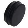 Heyiarbeit 10 Pack 1 oz Round Lip Balm Tin Cans - Aluminum Cosmetic Sample Containers with Screw Lid - Black Metal Empty Tins Storage Travel Tin Jars view 4