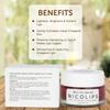 AZAZ NicoLips Lip Scrub Balm Lightening and Brightening Dark Lips for Men and Women Dry Lips / Smoker / Chapped Lip & Lipstick Stains Removal Lipcare , 20 g view 2