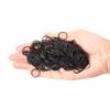 1000 Pcs Mini Rubber Bands Elastic Hair Ties Bands Soft Hair Elastic Ties Small Elastic Bands for Hair Braiding Hair Making Hairstyle (Black) view 4