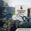 Striking Viking Mustache Wax Kit with Comb - 2 oz, Unscented, Strong Hold - Unscented Mustache Wax for Men & Anti-Static Comb for Precise Grooming - Non-Greasy Formula for Easy Beard Care view 2