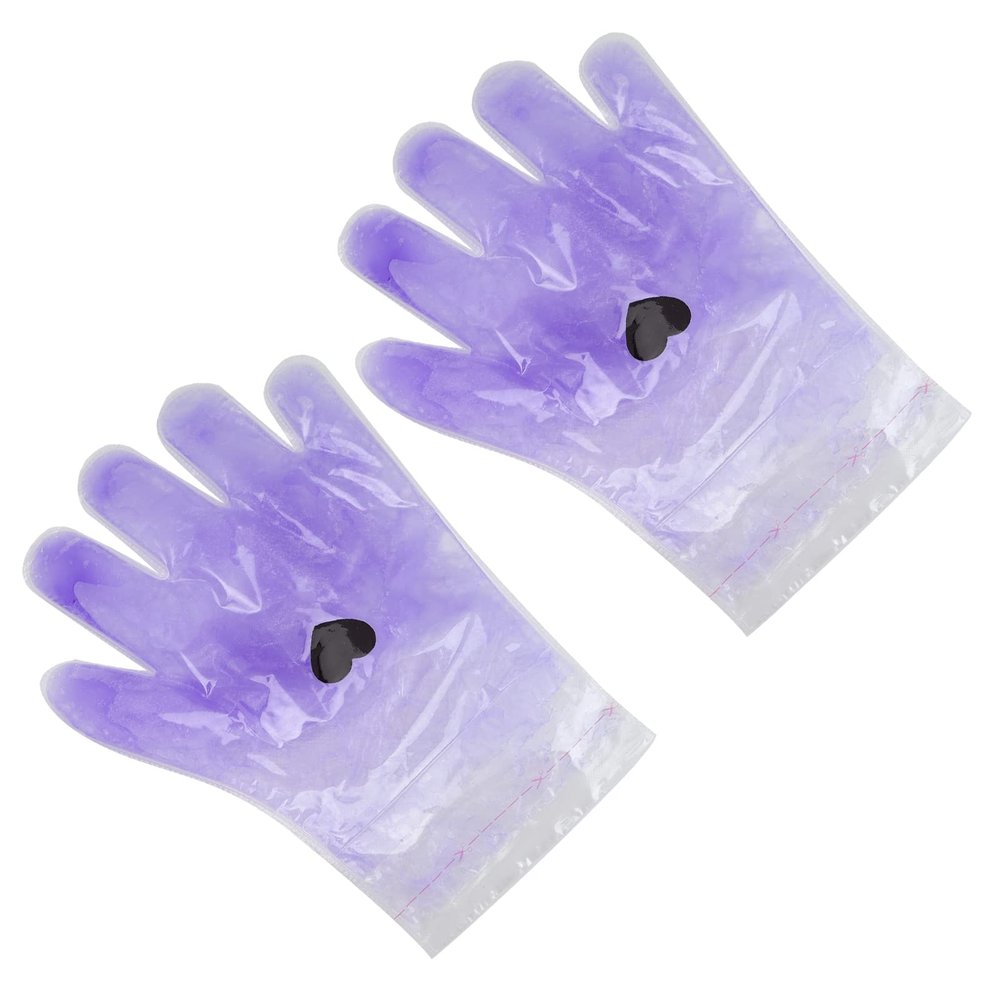 Paraffin Treatment Gloves, Promote Absorption Paraffin Wax Treatment Gloves Lavender Scent for Home Use for Beauty Salons(#1)