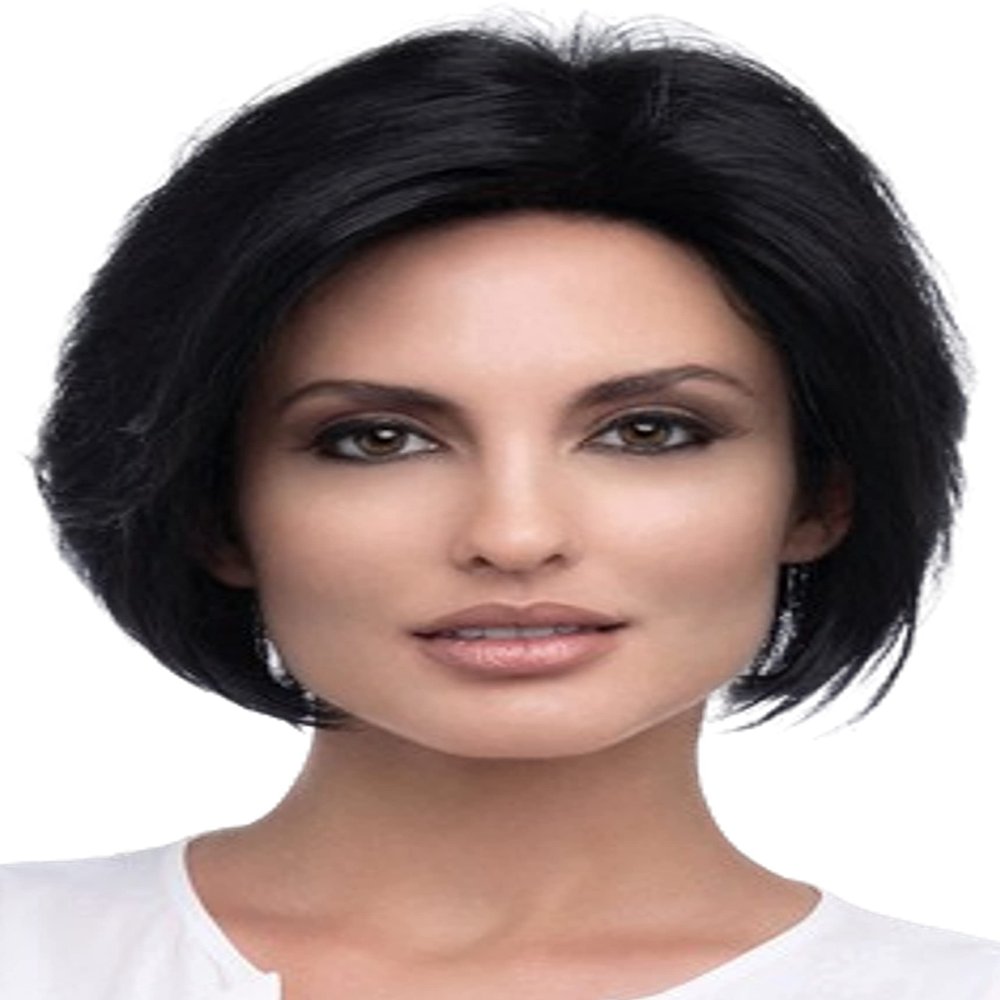 ABBEY 100% Hand-Tied Human Hair / HF Synthetic Blend Wig by Envy, 6PC Bundle: Wig, 4oz Mara Ray Luxury Shampoo, Conditioner, & The One Hair Mask, Wide Tooth Comb, and 19 Page Belle of Hope Guide (Medium Blonde)
