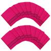 Songwol towel Genuine Korean Exfoliating Scrub Bath Mitten 20pcs -14 cm x 15 cm (5 inch x 6.3 inch) Red view 1
