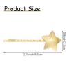 10 Pcs Star Hair Clips Wedding Bridal Bobby Pins Metal Hair Barrettes Non-Slip Hair Clip Sparkling Headpieces Fashion Hair Barrettes for Women and Girls view 2