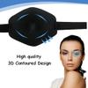 2PCS Eye Patches,AMZVIO 3D EyePatch for Adults,Adjustable Medical Eyepatch for Left or Right eye, Large Soft Eye patch for Lazy Eye, Black(Large Size) view 3