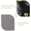 12 Pcs Bun Net Pocket Fabric Hair Rope To Weave view 4