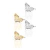 Beaupretty 4pcs Butterfly Hair Clamps Hair Clip Secure Grip Salon Accessory view 1