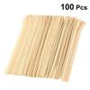 FOMIYES Hair Hair 100PCS Sticks, Hair Eyebrow Removal Wooden Sticks, Practical Waxing Spatulas, Waxing Applicator Mixing Sticks for Salon Home Hair Sticks Sticks view 2
