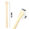 FOMIYES Hair Hair 100PCS Sticks, Hair Eyebrow Removal Wooden Sticks, Practical Waxing Spatulas, Waxing Applicator Mixing Sticks for Salon Home Hair Sticks Sticks view 4