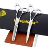 6.0 Inch Hair Cutting Scissors Thinning Shears Professional Hair Dressing Scissors Set Barber Accessories Salon Hair Clippers For Hairdresser Salon Supplies view 1